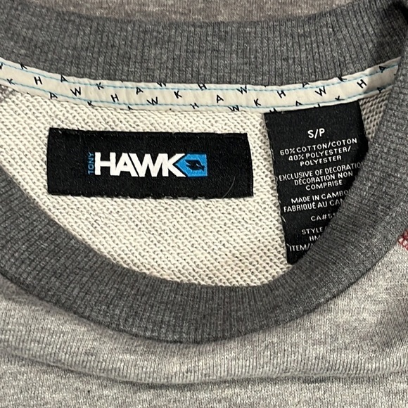 Tony Hawk small gray crew neck. - Picture 4 of 9